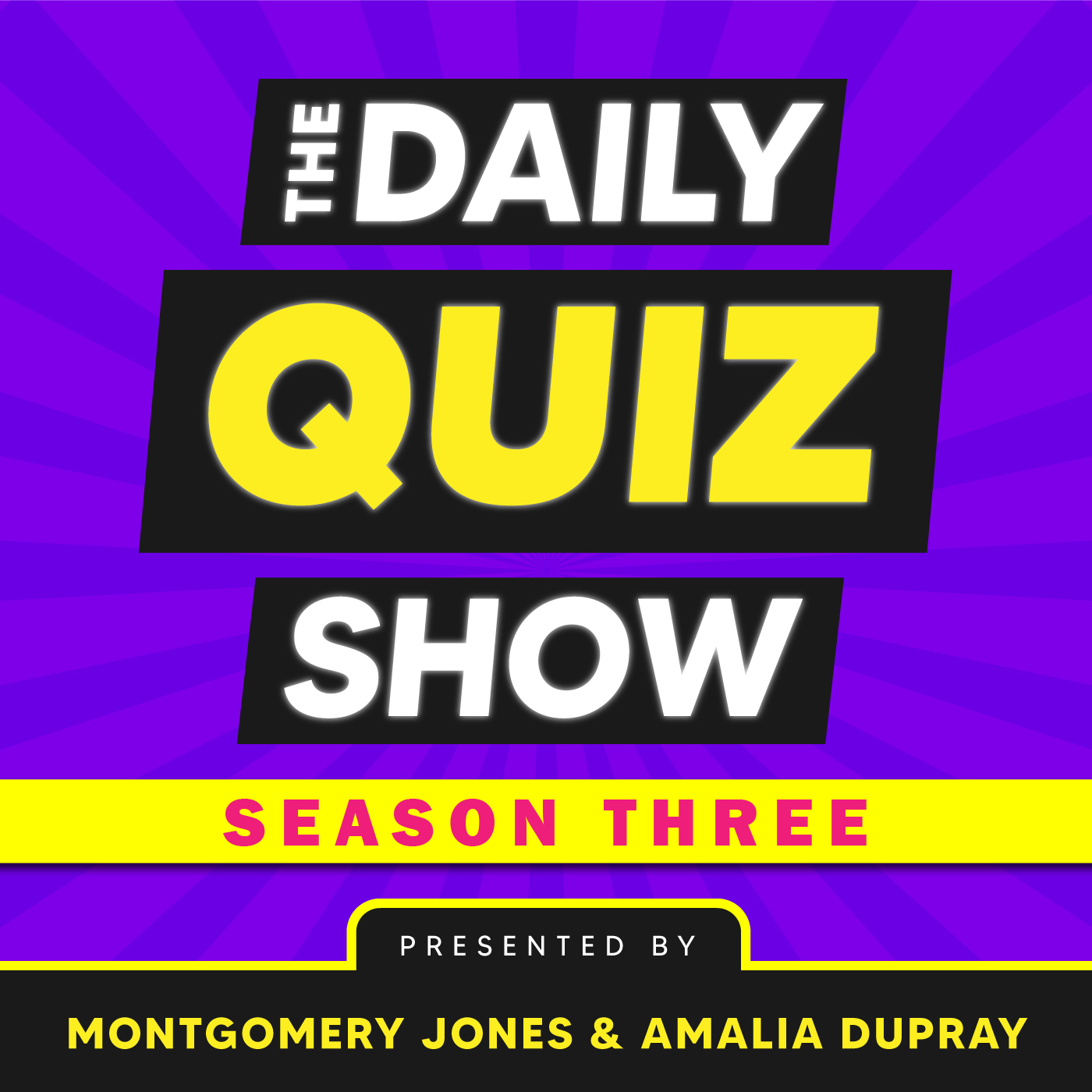 The Daily Quiz Show tests our listeners. Each day of the week has a new topic. Each question is followed by a fun fact!